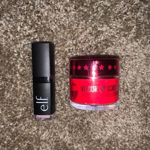 Jeffree Star/ELF lip scrub duo